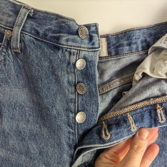 Everlane Rigid Way high waist straight jeans sz 30R - Picture 4 of 7